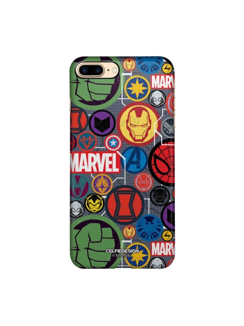 

CelfieDesign Green & Grey Marvel Iconic Mashup iPhone 8 Plus Slim Back Case