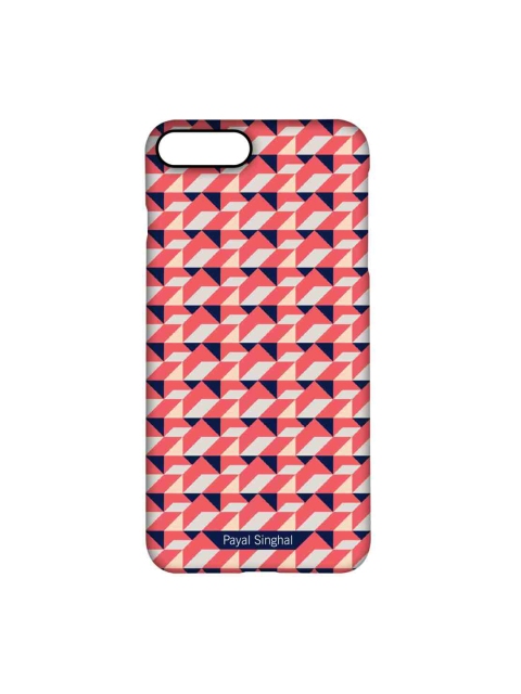 

CelfieDesign Red & White Payal Singhal Coral Navy iPhone 8 plus Sleek Back Case