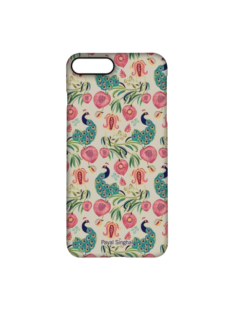 

CelfieDesign Beige & Green Payal Singhal Anaar and Mor iPhone 8 Plus Slim Back Case