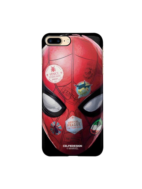 

CelfieDesign Red & Black Spidey Travel Stamps - Slim Case for iPhone 8 Plus