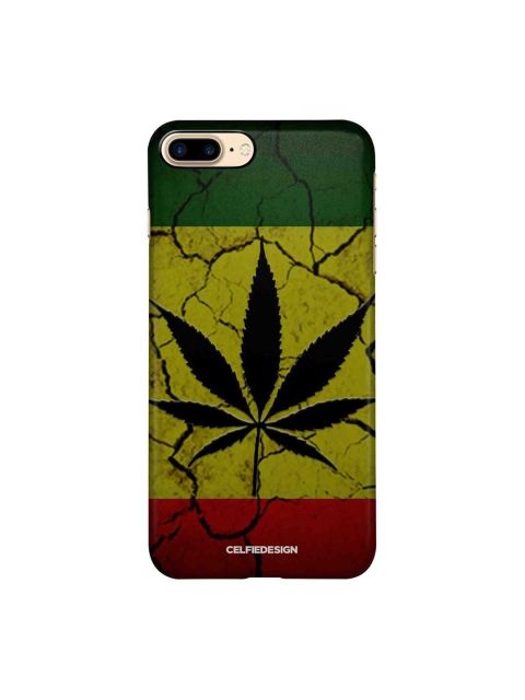 

CelfieDesign Yellow & Green Rastafari iPhone 8 Plus Slim Back Case