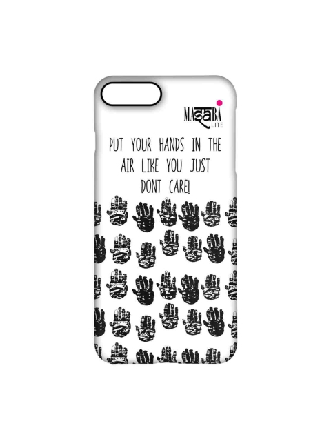 

CelfieDesign Black & White Masaba Hands Up iPhone 8 Plus Slim Back Case