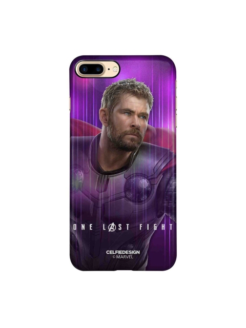 

CelfieDesign Purple & Beige One Last Fight iPhone 8 plus Sleek Back Case