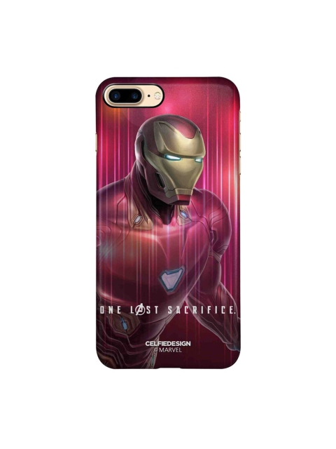 

CelfieDesign Red & Pink iPhone 8 Plus Slim Back Case