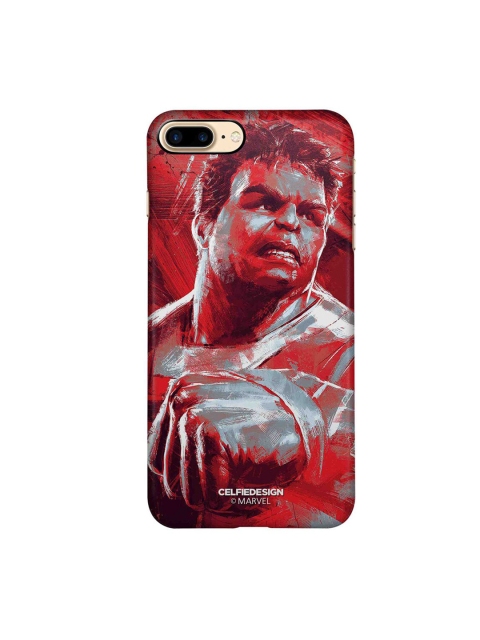 

CelfieDesign Red & Grey Hulk iPhone 8 Plus Slim Back Case