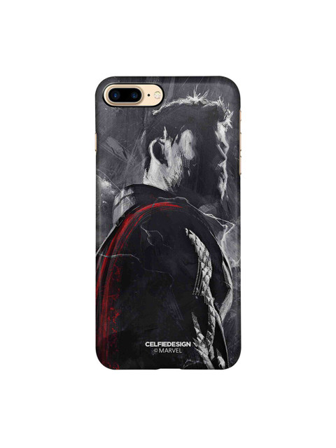 

CelfieDesign Black & Grey Charcoal Art Thor iPhone 8 Plus Slim Back Case
