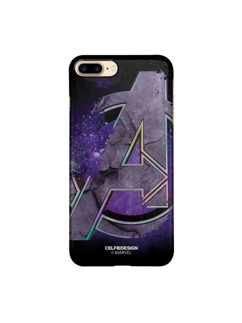 

CelfieDesign Purple & Black Endgame Logo iPhone 8 Slim Back Case