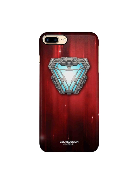 

CelfieDesign Red & Blue Iron Man Infinity Arc Reactor iPhone 8 Plus Slim Back Case
