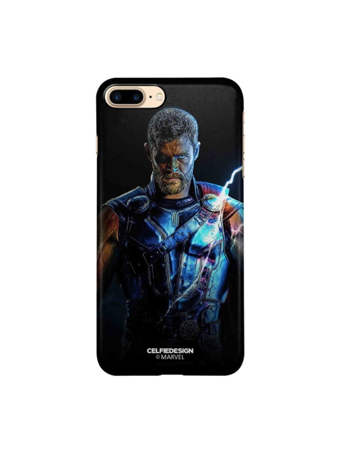 

CelfieDesign Black & Blue The Thor Triumph iPhone 8 Plus Slim Back Case, Multi