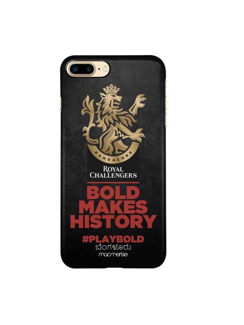 

CelfieDesign Black & Red Graphic Printing iPhone 8 Plus Slim Back Case