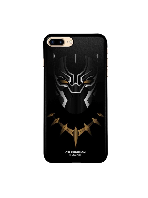 

CelfieDesign Black & Brown Minimalistic Black Panther iPhone 8 Plus Slim Back Case