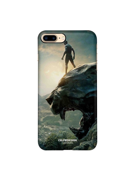 

CelfieDesign Grey & Green Printed Plastic iPhone 8 Plus Back Case