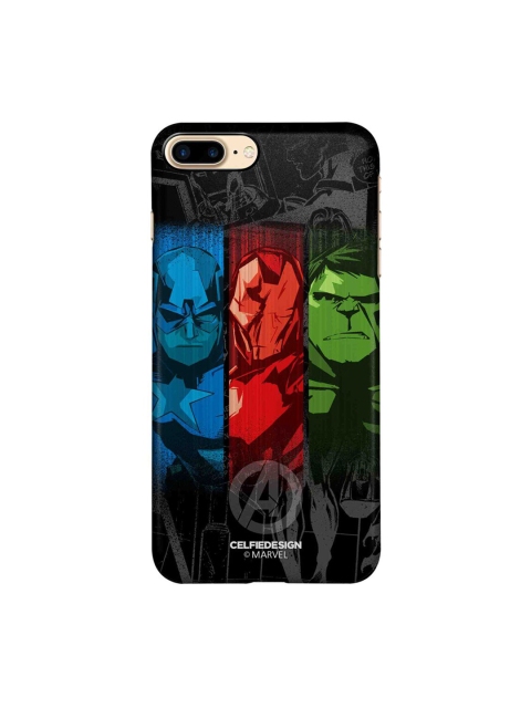 

CelfieDesign Blue & Black Avengers Sketch iPhone 8 Plus Slim Back Case