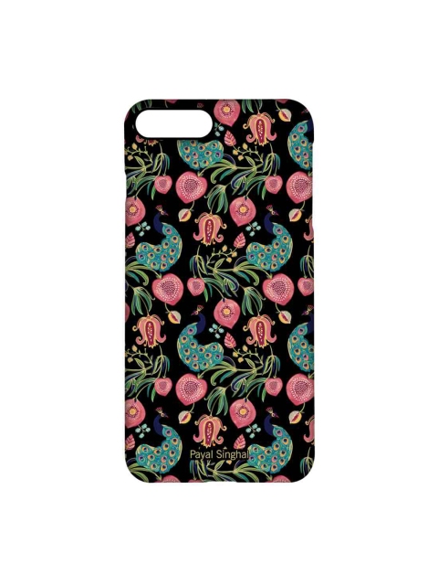 

CelfieDesign Black & Pink Printed Plastic iPhone 8 Plus Back Case