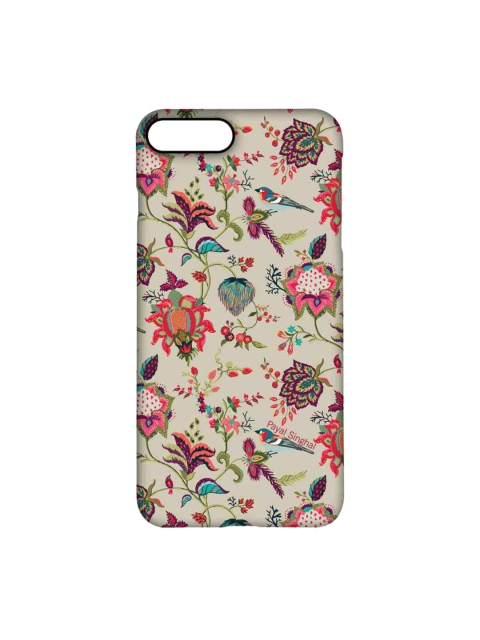 

CelfieDesign Multi-Coloured Floral Printed iPhone 8 Plus Slim Back Case