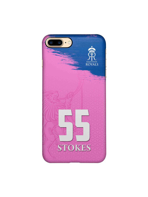 

CelfieDesign Pink & Blue Rajasthan Royals iPhone 8 Plus Slim Back Case