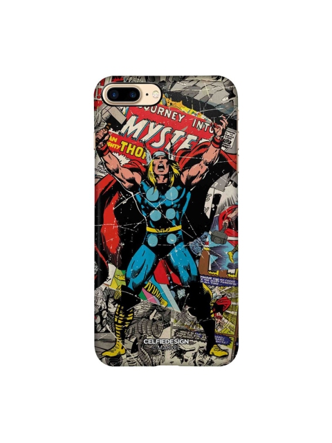 

CelfieDesign Multi-Coloured Comic Thor iPhone 8 Plus Slim Back Case