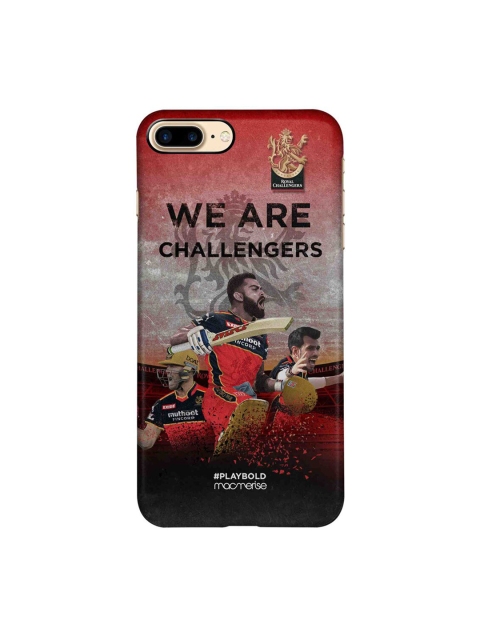 

CelfieDesign Multi-Coloured RCB Celebration iPhone 8 Plus Slim Back Case