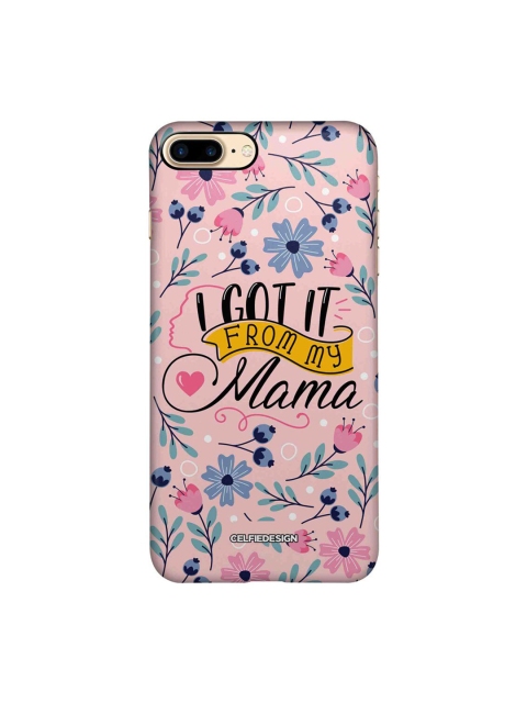 

CelfieDesign Blue & Pink Graphic Printing iPhone 8 Plus Slim Back Case