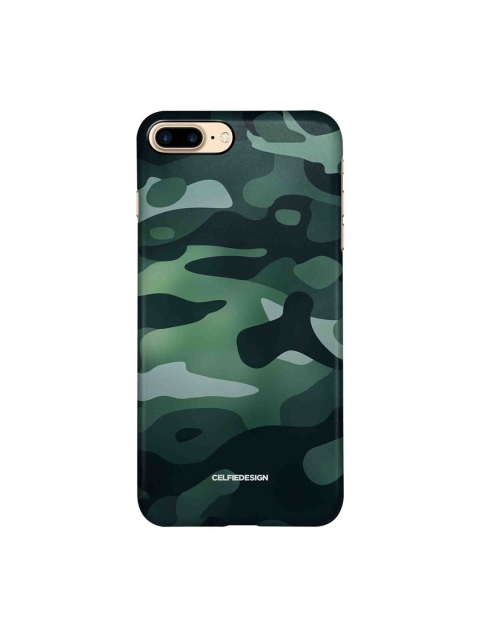 

CelfieDesign Green Camo Viridian iPhone 8 Plus Slim Back Case