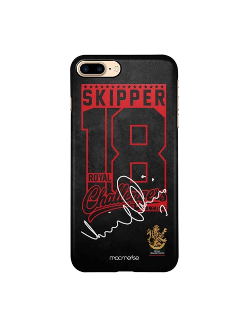 

CelfieDesign Black & Red Autograph Virat iPhone 8 Plus Slim Back Case