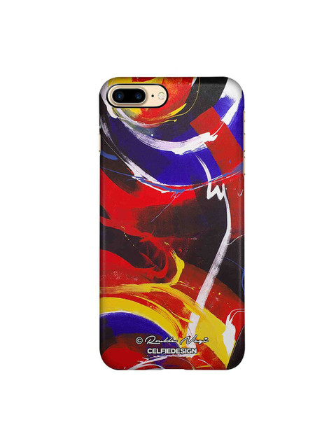 

CelfieDesign Blue & Red New World iPhone 8 Plus Slim Back Case