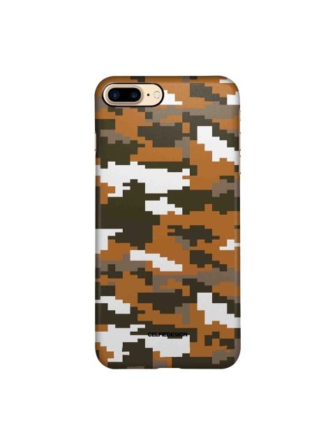 

CelfieDesign Brown & Black Camo Pixel Plastic iPhone 8 Plus Back Case