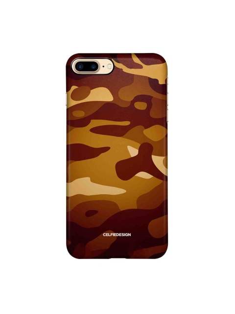 

CelfieDesign Brown & Beige Printed Plastic iPhone 8 Plus Back Case