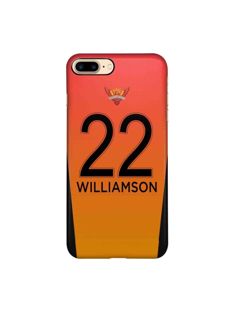 

CelfieDesign Peach & Brown Printed Plastic iPhone 8 Plus Back Case