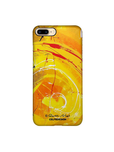 

CelfieDesign Yellow & Red Printed Sun Flower Plastic iPhone 8 Plus Back Case
