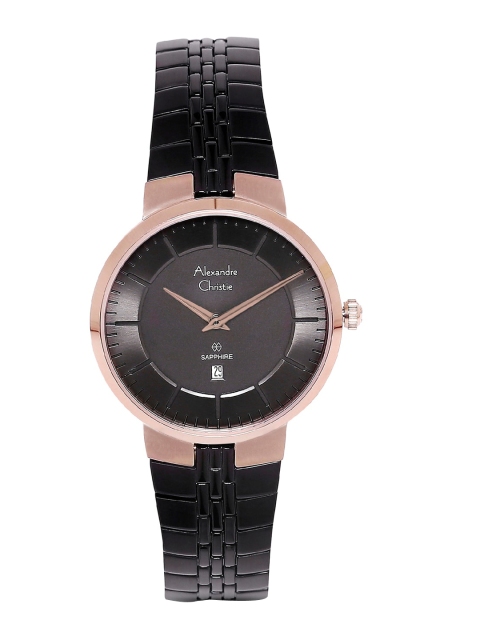 

Alexandre Christie Women Black Dial & Black Straps Analogue Watch 8565LDBCABA