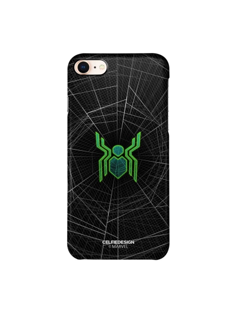 

CelfieDesign Black & Green Spiderman Printed Plastic iPhone 8 Plus Back Case