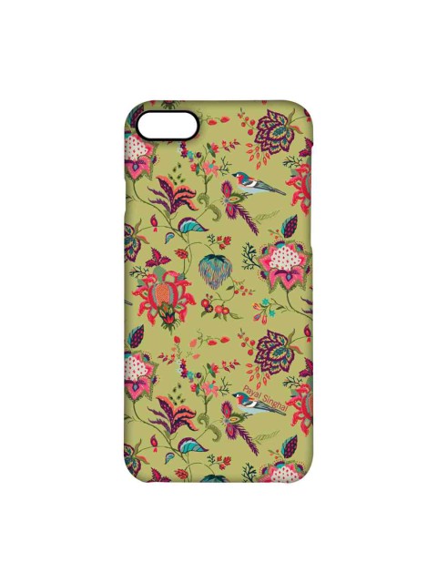 

CelfieDesign Green & Pink Printed Payal Singhal Chidiya iPhone 8 Plus Back Case