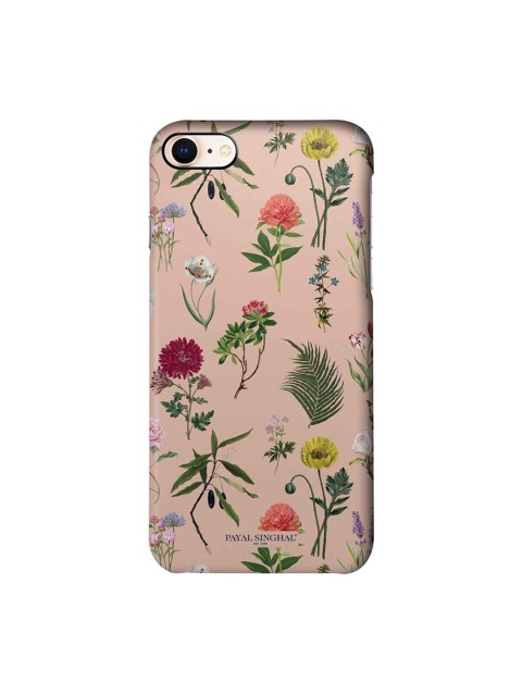 

CelfieDesign Pink & Green Printed Plastic iPhone 8 Back Case