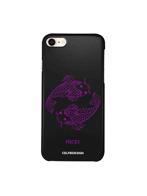 

CelfieDesign Black & Violet Pisces iPhone 8 Slim Back Case