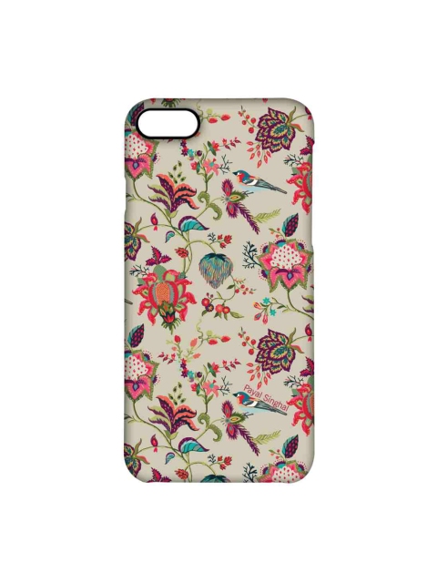 

CelfieDesign Beige & Pink Payal Singhal Chidiya Plastic iPhone 8 Back Case