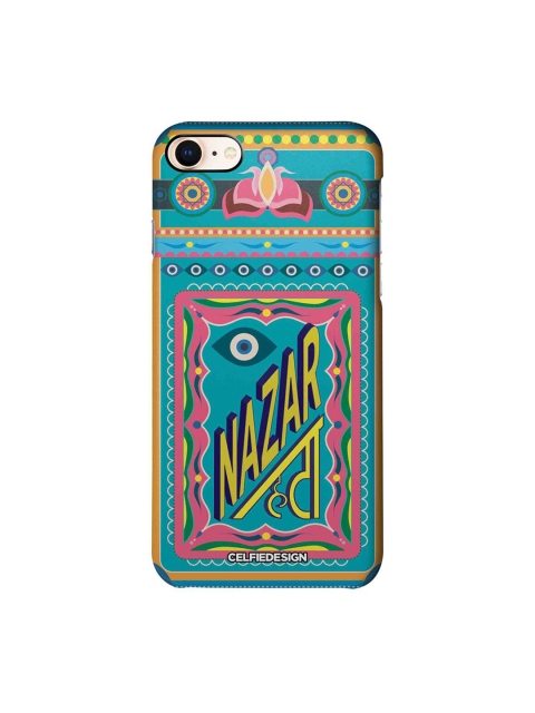 

CelfieDesign Multicolored Nazar Hata iPhone 8 Slim Back Case, Multi