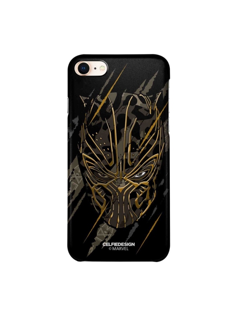 

CelfieDesign Black & Gold Black Panther iPhone 8 Slim Back Case