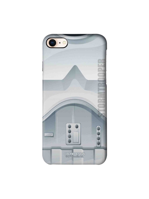 

CelfieDesign White Attire Trooper iPhone 8 Slim Back Case