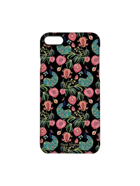 

CelfieDesign Black & Blue Payal Singhal Anaar and Mor iPhone 8 Slim Back Case