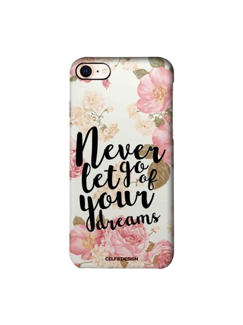 

CelfieDesign White & Pink Your Dreams iPhone 8 Slim Back Case