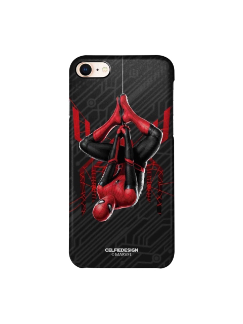 

CelfieDesign Black & Red Spiderman Printed Plastic iPhone 8 Back Case