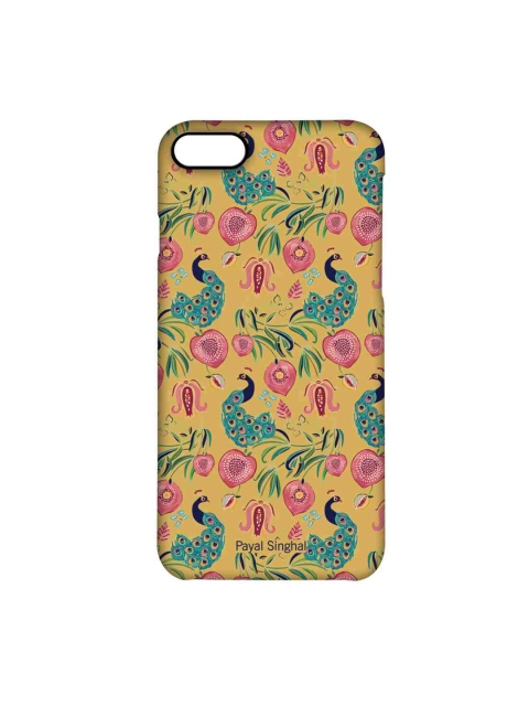 

CelfieDesign Yellow & Pink Payal Singhal Anaar and Mor iPhone 8 Slim Back Case