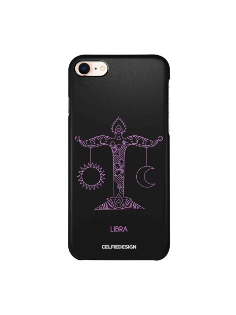 

CelfieDesign Black & Purple iPhone 8 Slim Back Case