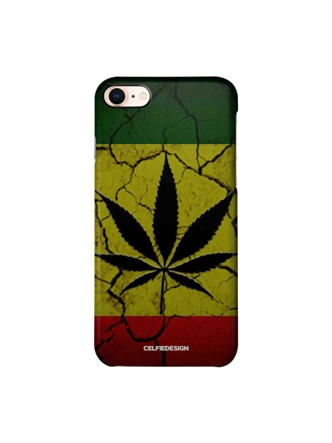 

CelfieDesign Green & Red Rastafari iPhone 8 Slim Back Case