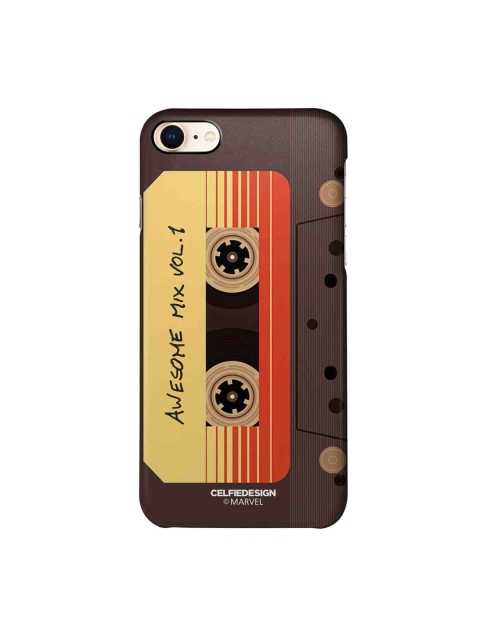 

CelfieDesign Brown & Yellow Awesome Mix Tape iPhone 8 Slim Back Case