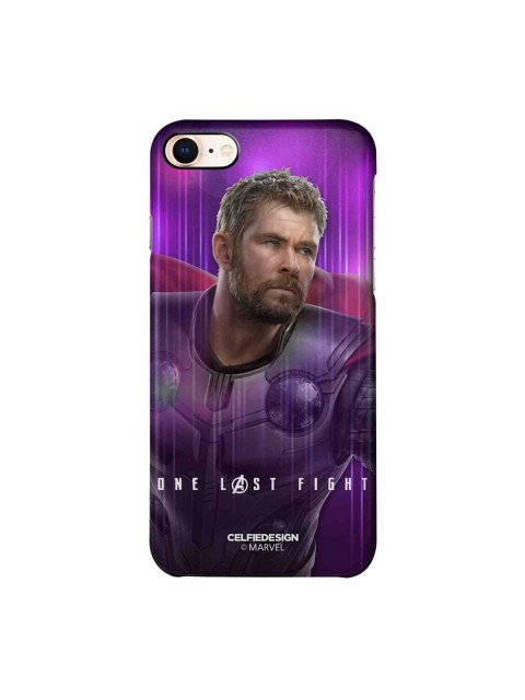

CelfieDesign Purple Graphic Printing iPhone 8 Slim Back Case