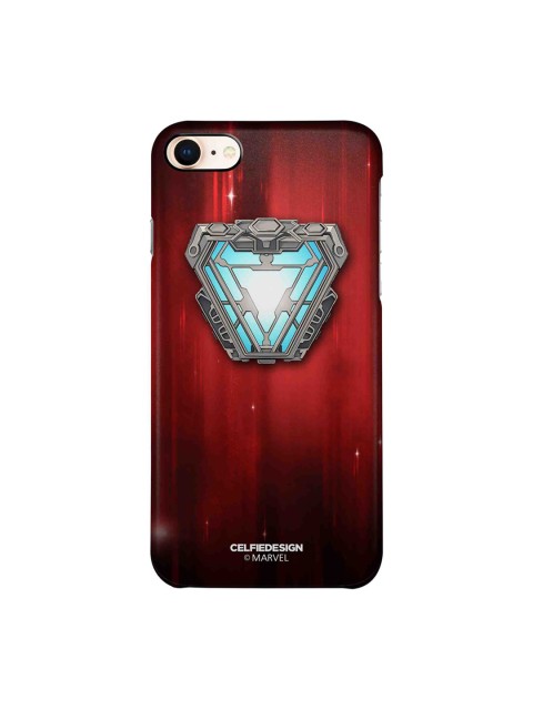 

CelfieDesign Red & Blue Iron Man Infinity Arc Reactor iPhone 8 Slim Back Case