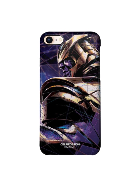 

CelfieDesign Multicoloured Thanos On Edge iPhone 8 Slim Back Case, Multi