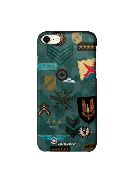 

CelfieDesign Green & Brown Roger That Blue iPhone 8 Slim Back Case